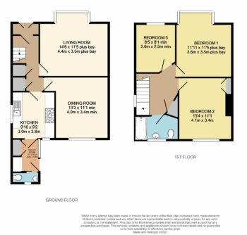 Tarbet Avenue, Exeter Floor plan