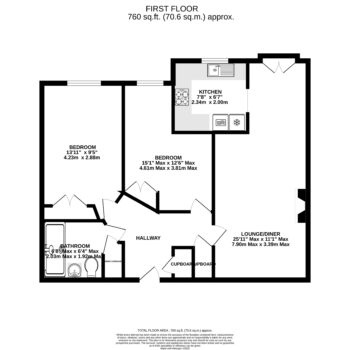 North Street, Exeter Floor plan