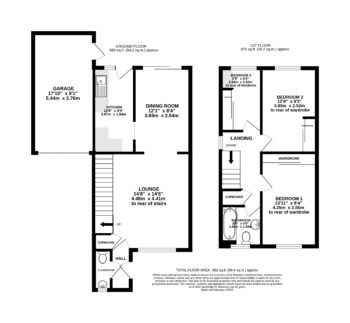 Brownlees, Exminster Floor plan