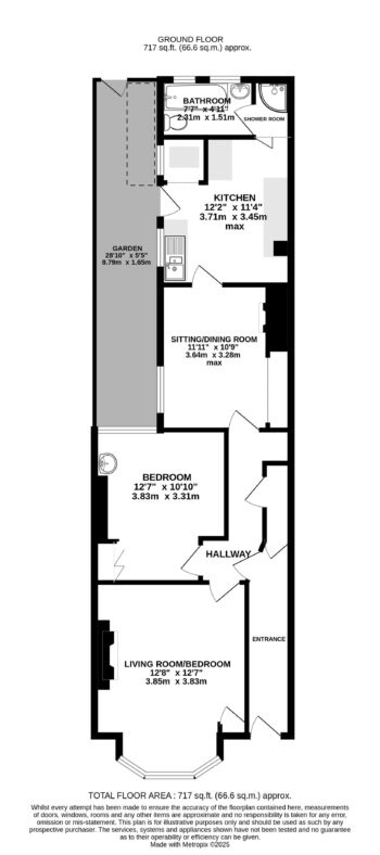 Barnfield Road, St Leonards, Exeter Floor plan