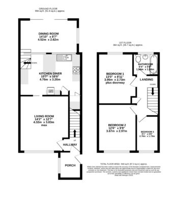 Redhills, Exeter Floor plan