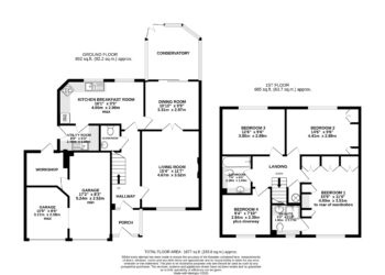 Ivydale, Exmouth Floor plan