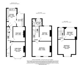 Elmside, Exeter Floor plan