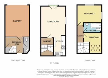 Starcross, near Exeter Floor plan