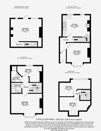 *Now fully booked for viewings* Well Street, Exeter Floor plan
