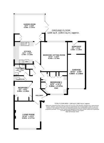 Somerset Avenue, Exeter Floor plan