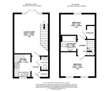 Whitaker Close, Exeter Floor plan