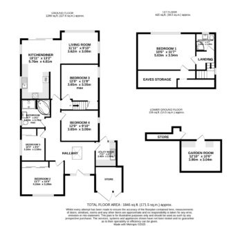 Sussex Close, Exeter Floor plan