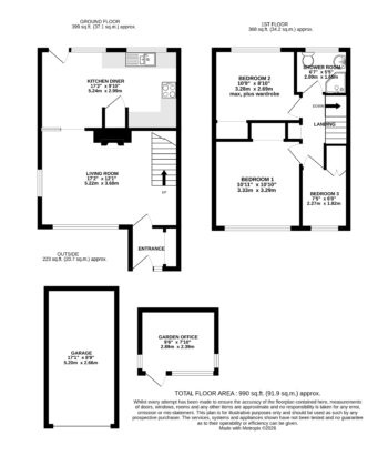 Dorset Avenue, Exeter Floor plan