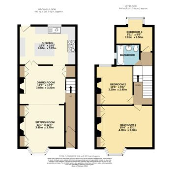 West Grove Road, Exeter Floor plan