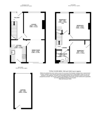 Quarry Park Road, Exeter Floor plan