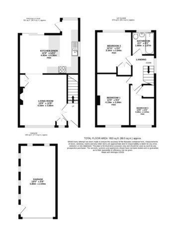 Barley Farm Road, Exeter Floor plan