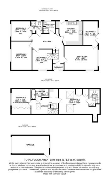 Union Road, Exeter Floor plan