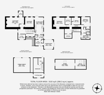 Meadow Lodge, Hemyock Floor plan