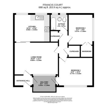 St Leonards, Exeter Floor plan