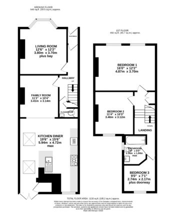 Alphington Road, Exeter Floor plan