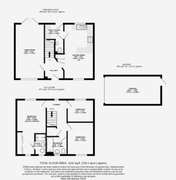 Linton Road, Exeter Floor plan