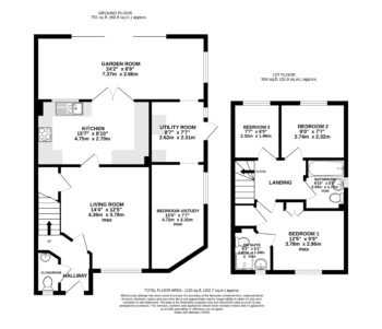 Melrose Avenue, Exeter Floor plan