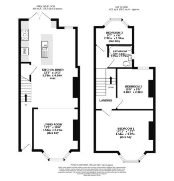 West Grove Road, St Leonards, Exeter Floor plan