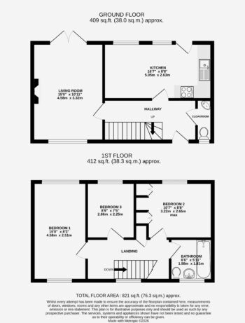 Widecombe Way, Exeter Floor plan