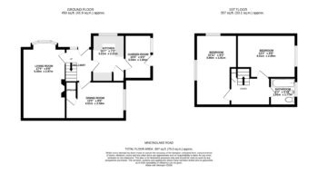 2 Bedroom House, Mincinglake Road, Exeter Floor plan