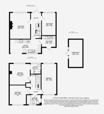 Lyndhurst Road, Exeter Floor plan