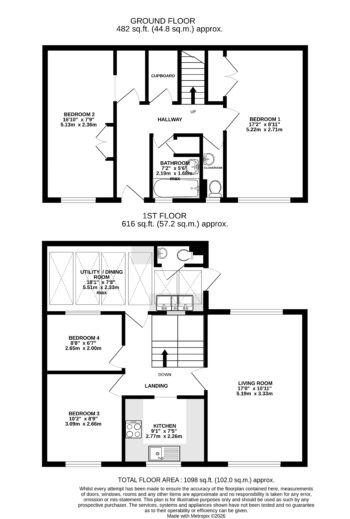 Rollestone Crescent, Exeter Floor plan