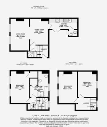 West View Terrace, Exeter Floor plan