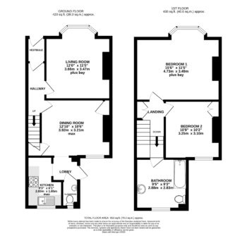 Iddesleigh Road, Exeter Floor plan