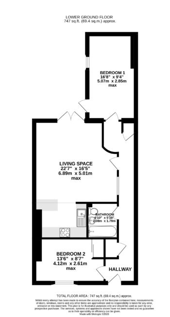 Northernhay Place, Exeter Floor plan
